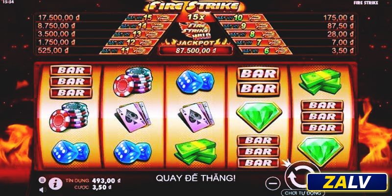 Bỏ túi kinh nghiệm quay Slots dành tiền thưởng Jackpot hậu hĩnh từ điểm cược